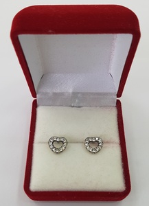 עגילי כסף טהור 925 לנשים מספר דגם: 720