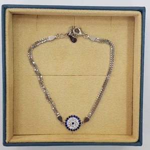 צמיד כסף טהור 925 לנשים מספר דגם: 822