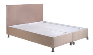 מיטה זוגית מרופדת - דגם נועם - הפרדה יהודית