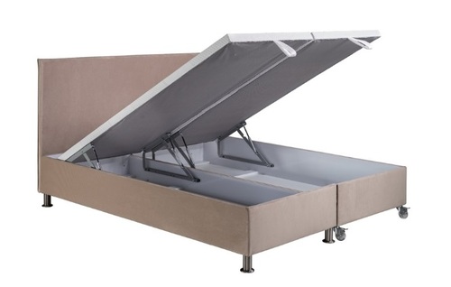 מיטה זוגית מרופדת - דגם נועם - הפרדה יהודית