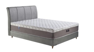 מיטה זוגית מרופדת - דגם WAVE