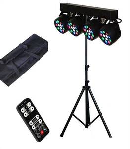 סט תאורה עם בקרה דגם: L SET 4 PAR LED Apextone 