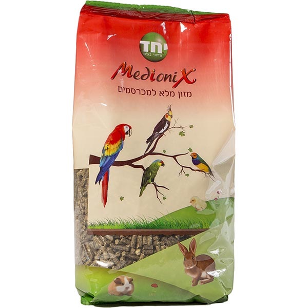 מזון למכרסמים 1 ק"ג מדיוניקס