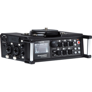 Marantz Professional 6-Channel DSLR Recorder with up to 96 kHz/24-Bit Resolution