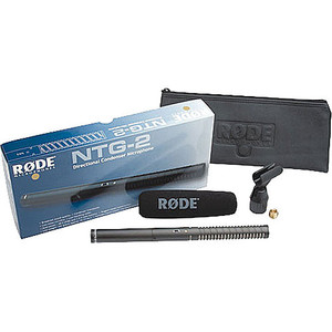 Rode NTG-2 Powered Condenser Shotgun Microphone