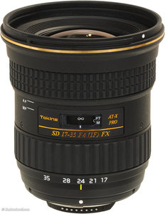 Tokina AT-X 17-35 f/4B Pro canonשנתיים