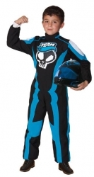 תחפושת נהג ראלי קרוס כחול 