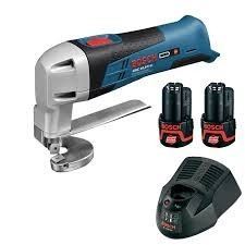 מספריים פח נטענים 10.8V בוש GSC 10.8V-LI