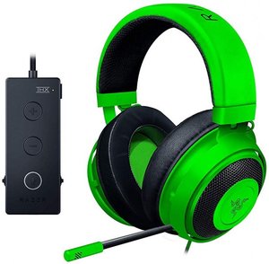 אוזניות גיימינג Razer Kraken Tournament Edition Wired - צבע ירוק