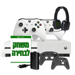  XBOX One S 1T חבילת זהב! מייקרוסופט