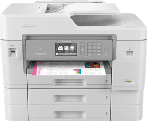 מדפסת משולבת הזרקת דיו לעומסים כבדים BROTHER MFCJ6947DW ברדר שלוש שנות אחריות בבית הלקוח