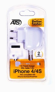 מטען לאייפון/IPHONE4/4S  ATS