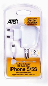 מטען לאייפון 5 / IPHONE5  ATS