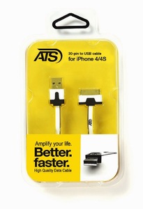 כבל USB לאייפון/IPHONE4  ATS
