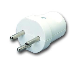 תקע ישר לבן חדש