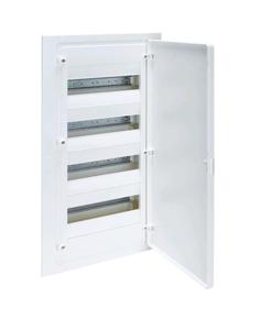 לוח חשמל תחת הטיח (שקוע) ל-48 מקום 4X12 + דלת VF412P הגר