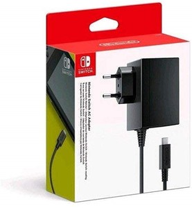 NINTENDO SWITCH AC ADAPTER מטען ספק כח מהיר לנינטנדו סוויץ' מקורי