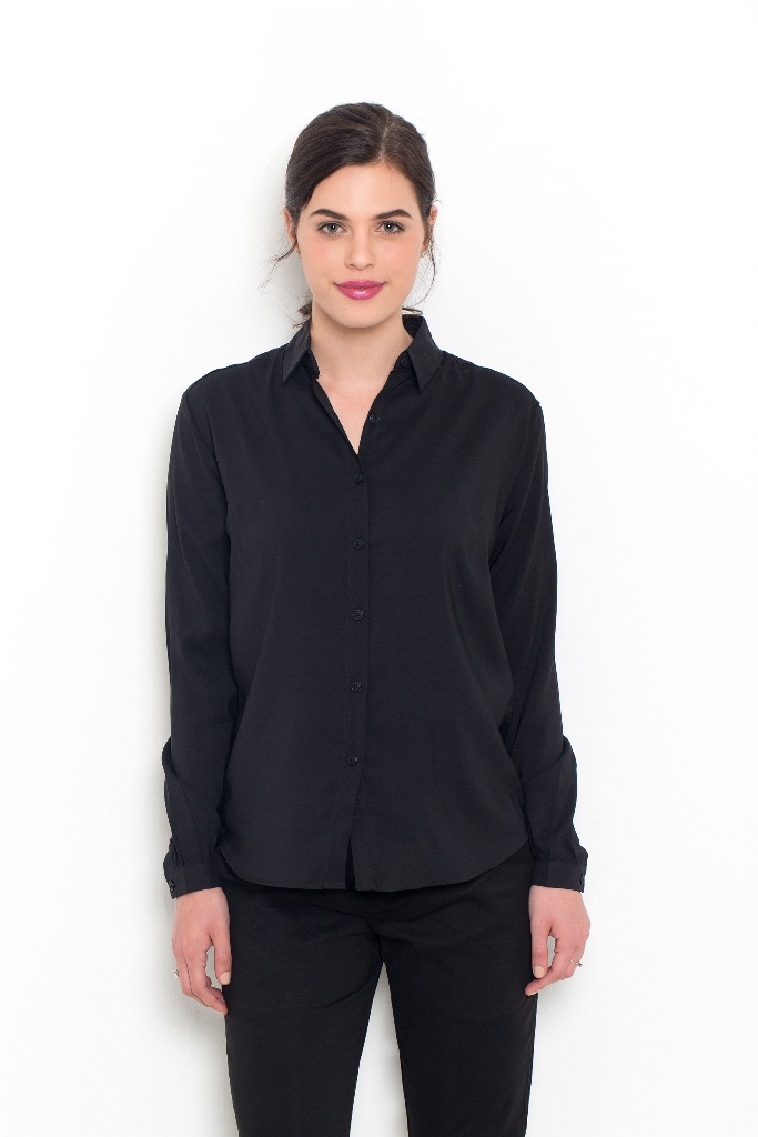 חולצת נשים כפתורי צדף