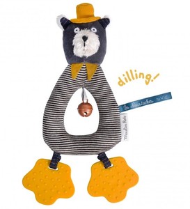 רעשן חתול אפור MOULIN ROTY