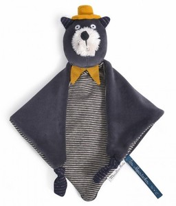 אלפונס החתול שמיכי אפור MOULIN ROTY