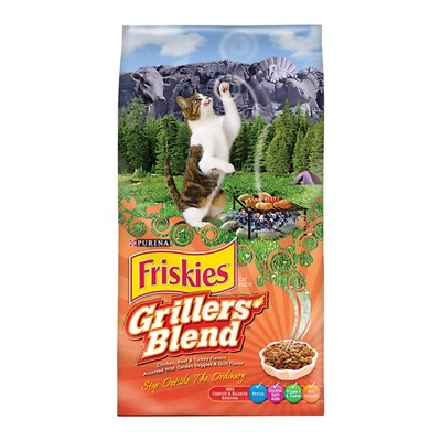 מזון יבש לחתולים בוגרים עוף והודו 2.9 ק"ג Friskies