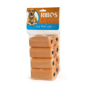 שקיות לאיסוף צרכים 8 יחידות Ribos