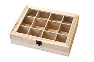 קופסה חלוקה ל-12 מכסה זכוכית 24/30/7*2