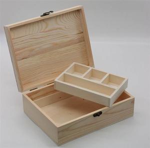 קופסת תכשיטים עם תא נשלף 19/25/8.5 *2