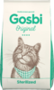 אוכל לחתולים | גוסבי - חתול סטרילייז- עוף, סלמון וטונה 3 ק''ג
