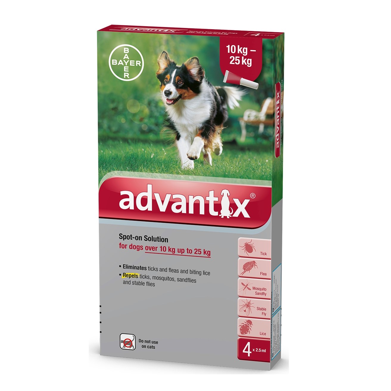 אדוונטיקס 2.5 לכלבים בין 25-10 ק"ג