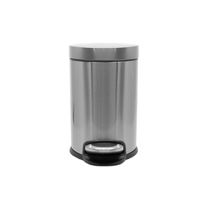 פח פדל 3 ליטר עגול 8856 Effie - נירוסטה מט Java