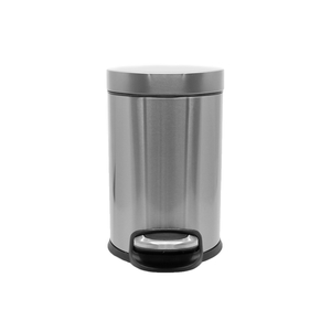 פח פדל 5 ליטר עגול 8856 Effie - נירוסטה מט Java