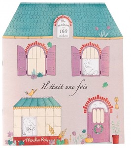 חוברת מדבקות וציור – עולם האגדות MOULIN ROTY