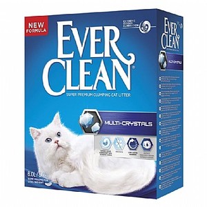 חול אברקלין Ever Clean מולטי קריסטל 10 ליטר