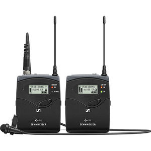 Sennheiser EW 112P G4 Camera-Mount Wireless Omni Lavalier Microphone System "קילים"