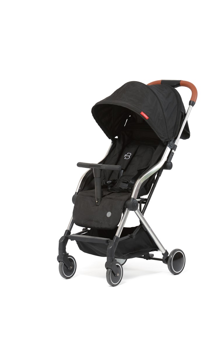 טיולון מיני קומפקט מבית פורבייבי שחור