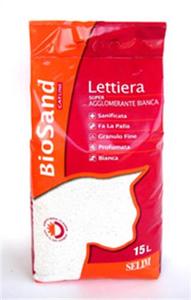 חול מתגבש לחתולים | חול ביוסנד - מתגבש וריחני - 15 ליטר