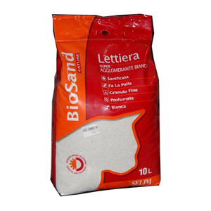 חול מתגבש לחתולים | חול ביוסנד - פחם פעיל מנטרל ריחות - 10 ליטר 