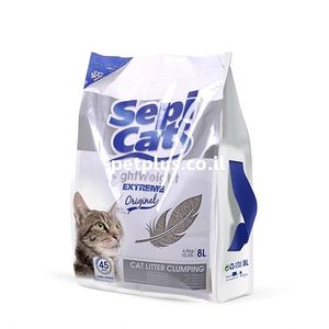 חול מתגבש לחתולים | חול ספי קט - אקסטרים מתגבש - 8  ליטר