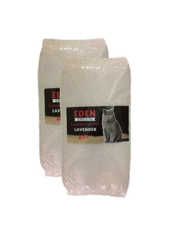 עדן חול לחתול מתגבש 18 ק"ג