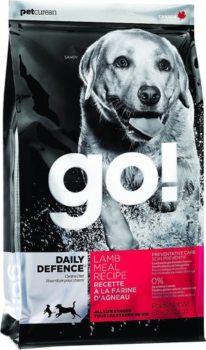 מזון יבש לכלבים גורים בטעם כבש ושיבולת שועל 11.3 ק"ג GO!