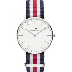 Daniel Wellington DW00100051 גודל 36MM רצועת בד