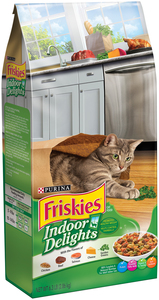 פריסקיז מזון יבש לחתול - מעדני הבית 2.86 ק"ג \ Friskies Indoor Delight