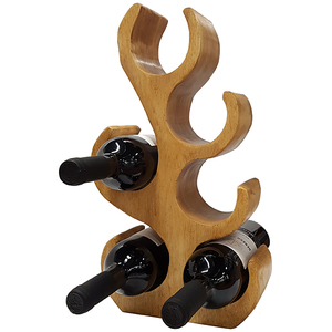 מעמד מעוצב לשישה בקבוקי יין גימיק מתנות