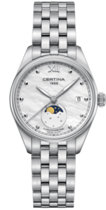CERTINA C033.257.11.118.00 שעון נשים בעל תצוגת הירח