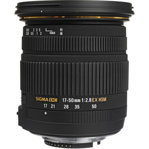 Sigma 17-50mm f/2.8 EX DC OS HSM Zoom Lens - שפע