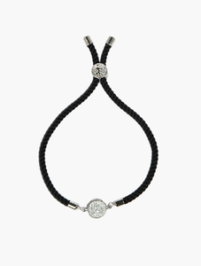 צמיד שרוך עם אבנים