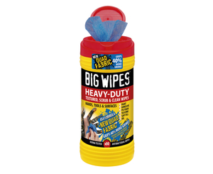 חבילת מגבוני BIG WIPES להסרת כל סוגי החומרים מידיים ומשטחים