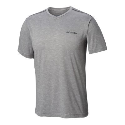חולצה קצרה לגברים COLUMBIA Tech Trail II V Neck