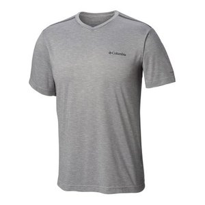 חולצה קצרה לגברים COLUMBIA Tech Trail II V Neck